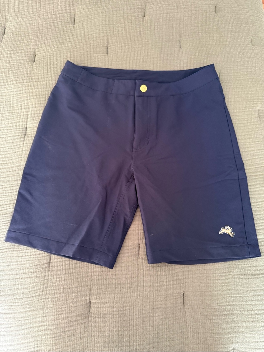 Tracksmith Longfellow Navy Blue Shorts